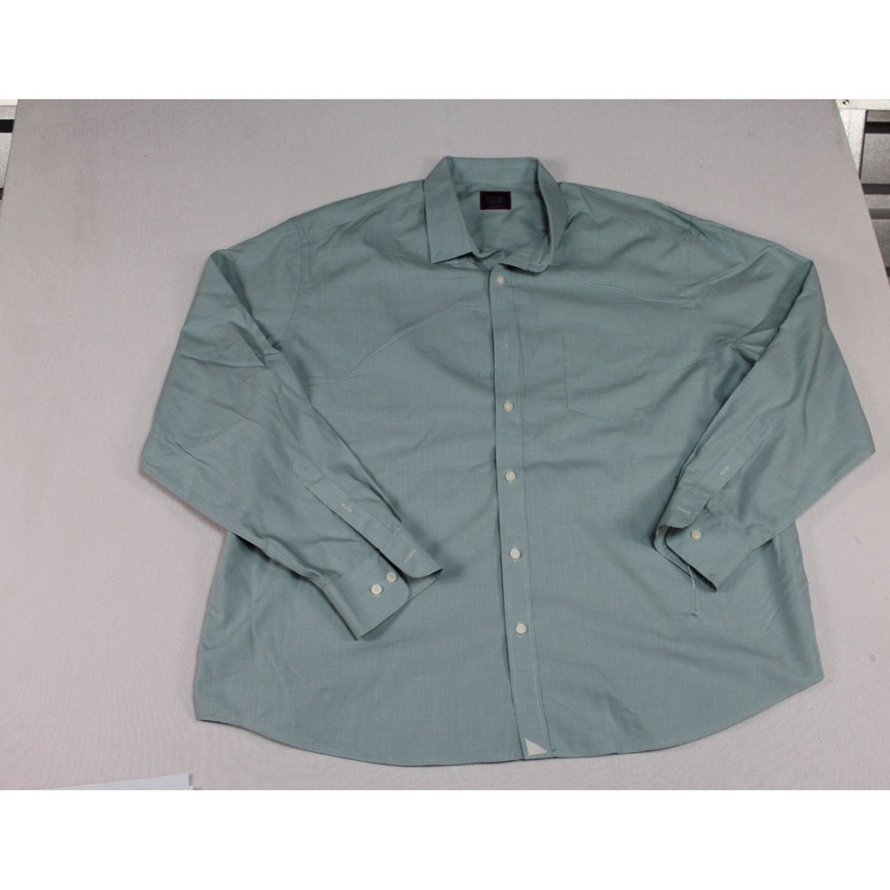 UNTUCKit Men Gray Casual Button Down Long Sleeve Casual Relaxed Size XXXL